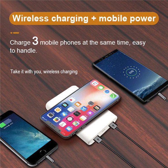 2020 newest large printing area 10000mAh mophie charging Power Bank LWS-2016